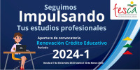 Renovación de Crédito Educativo, Periodo 2024-1