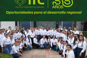 33 años de vida administrativa cumplió el Instituto Financiero de Casanare el pasado 27 de julio 33 años de vida administrativa cumplió el Instituto Financiero de Casanare el pasado 27 de julio