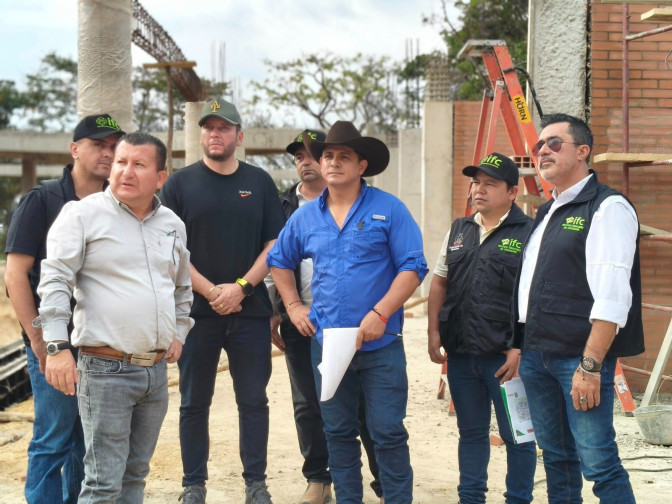 Las obras en la IE La Turúa, sede primaria, registran un avance del 17 por ciento