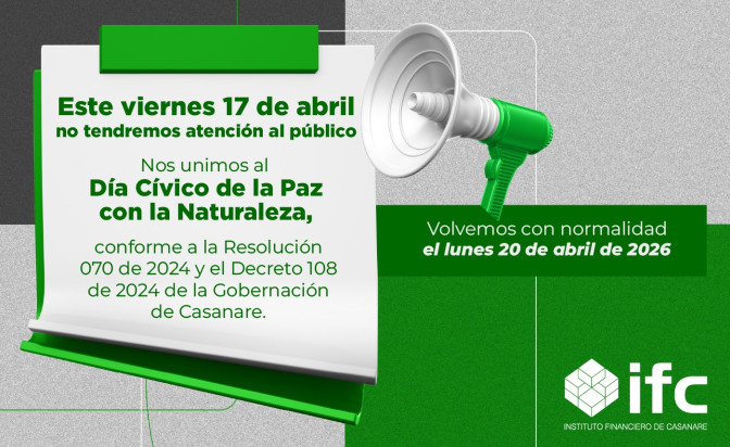 Este viernes 17 de abril se conmemora el Día Cívico de la Paz con la Naturaleza