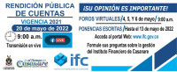 Audiencia pública de rendición de cuentas vigencia 2021 Audiencia pública de rendición de cuentas vigencia 2021