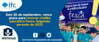 vence plazo para renovar crédito educativo Fesca, Segundo periodo de 2023 vence plazo para renovar crédito educativo Fesca, Segundo periodo de 2023