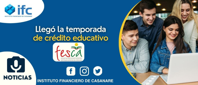 Financie sus estudios de pregrado y posgrado con el Programa de Crédito Educativo  Fesca