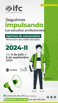 Hasta el próximo 6 de septiembre hay plazo para renovación de crédito educativo en el IFC RENOVACION-DE-CONVOCATORIA-2-SEMESTRE-FESCA-1-1-1-1.jpg