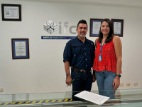 Gerente del IFC Óscar Araque y directora de la sede Yopal de UNISANGIL, Adriana Sofía Rodríguez 462708216-18018396992542750-1483484980428172917-n.jpg