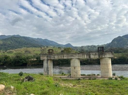 En la vereda Visinaca se construirá el puente sobre el río Cusiana, una obra inconclusa desde 2018